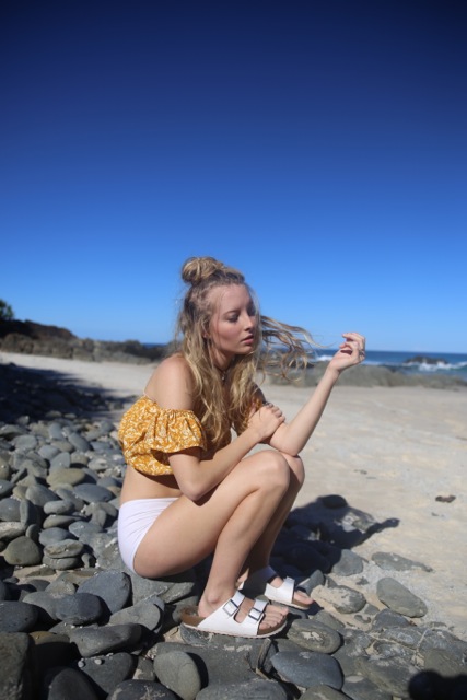 Female model photo shoot of JadeMurray in Byron Bay