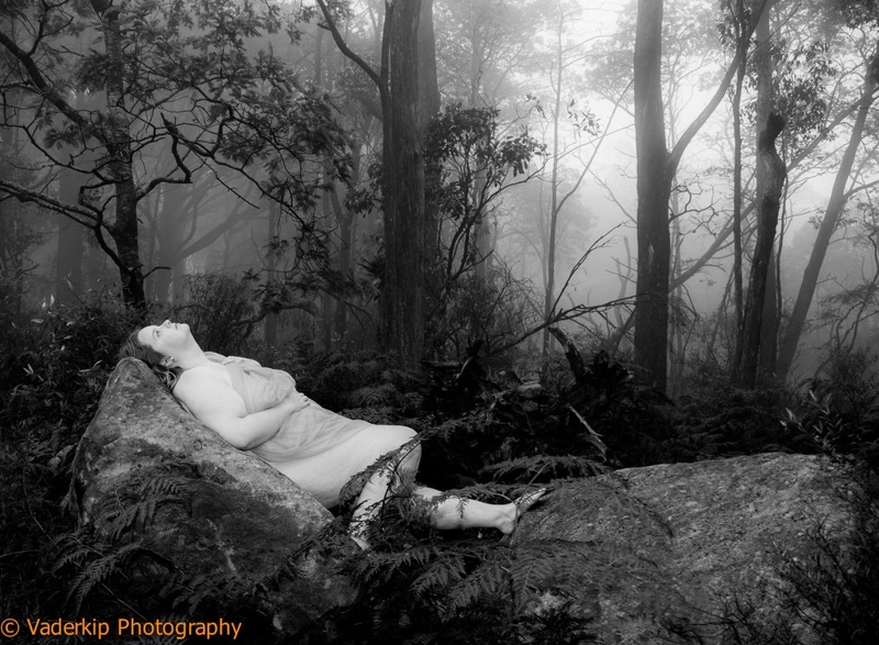 Female model photo shoot of Jessie Fate by Vaderkip in Mt Macedon