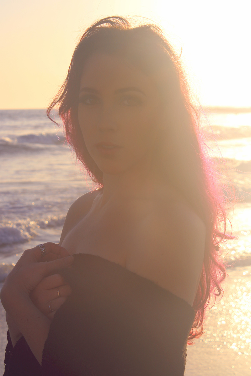 Female model photo shoot of MadiMae in Huntington Beach, CA