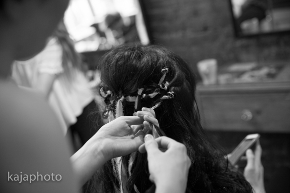 Female model photo shoot of Jesika Bailey in The Loft Salon Toronto