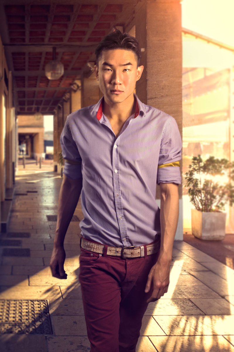 Male model photo shoot of kenneithyong by Delhaye Studio