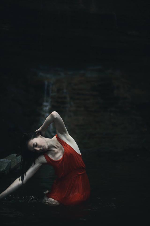 Female model photo shoot of Zoe Kay  in Hidden Falls