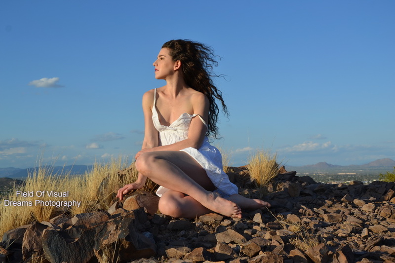 Male and Female model photo shoot of Field Of Visual Dreams and Keira Grant in Phoenix, AZ
