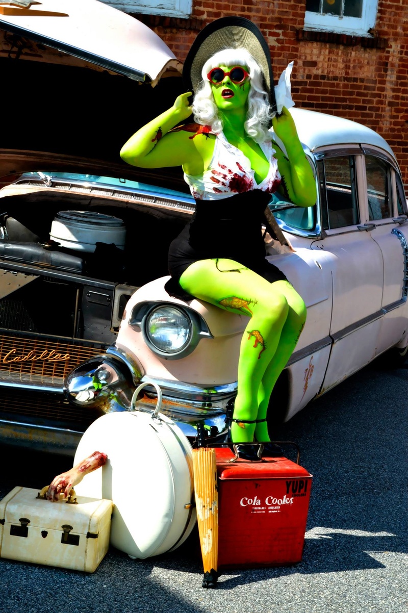 Female model photo shoot of GhouellaDeville in Buford GA