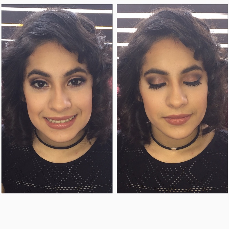 Female model photo shoot of makeupbylondonw in Houston, TX