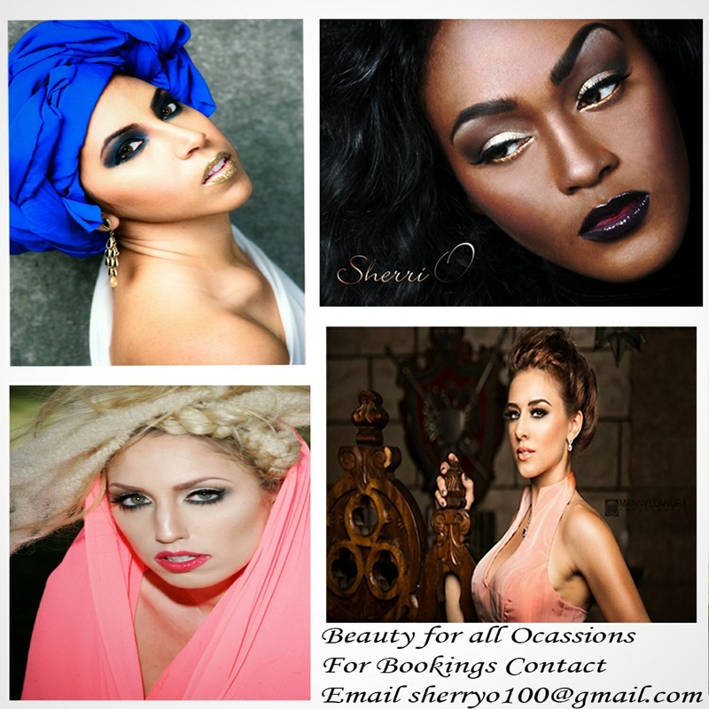 Female model photo shoot of Make up Artist Sherry O