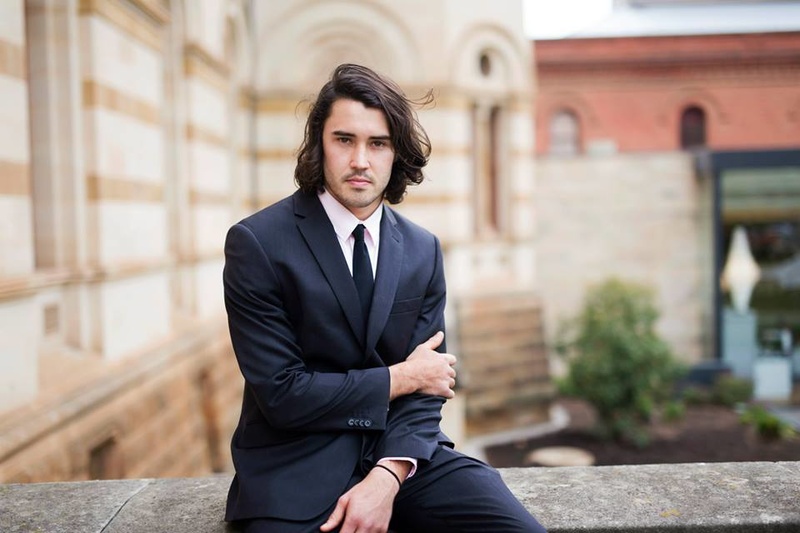 Male model photo shoot of Hallam in Adelaide Uni