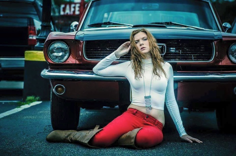Female model photo shoot of LittleRedFox in old country store Jackson TN