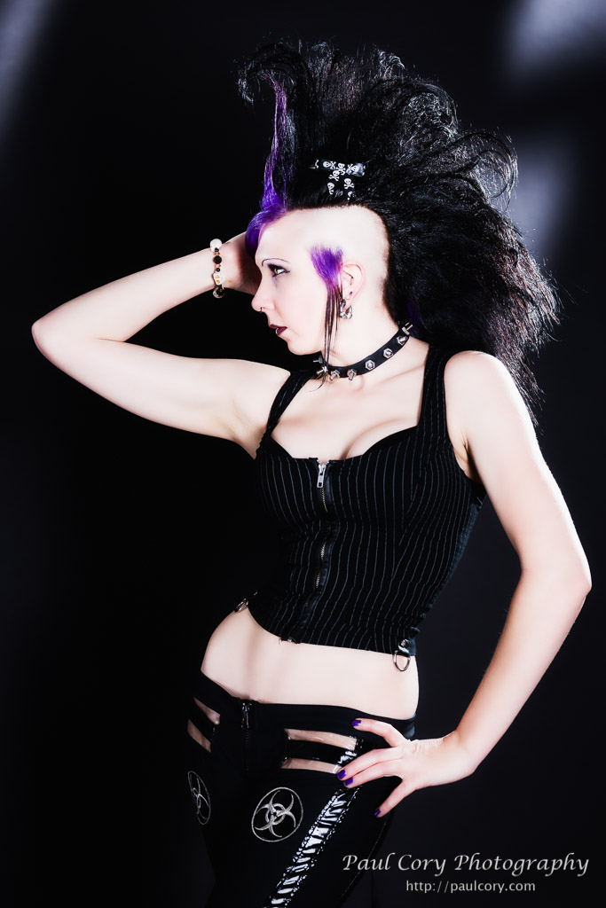 Female model photo shoot of Violet Arcane
