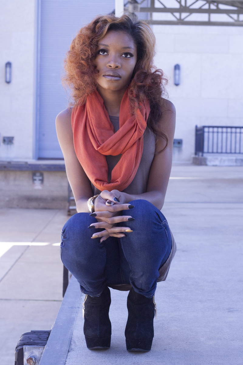 Female model photo shoot of Diamond Monet by WILCREATIVE in Downtown DC