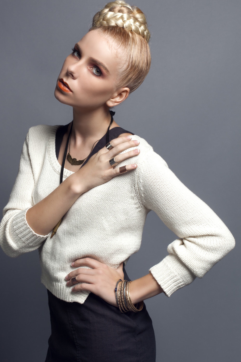 Female model photo shoot of Ksenia Kalinina