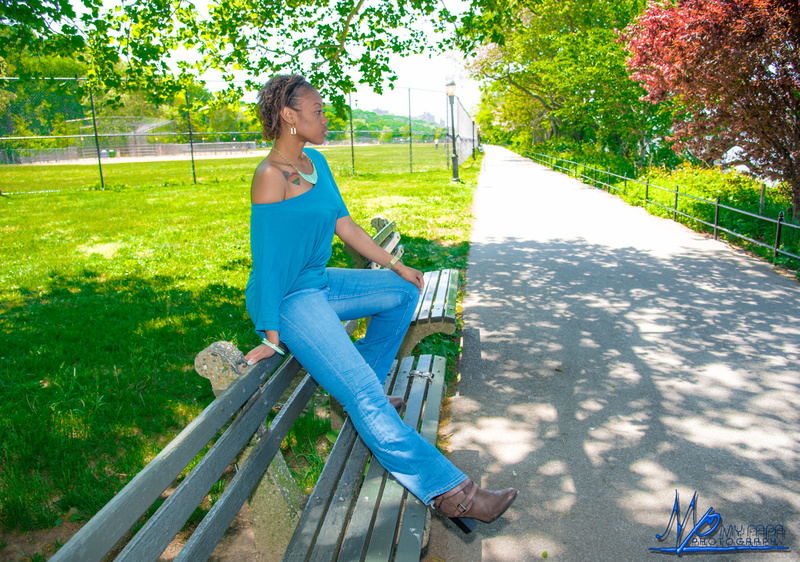 Female model photo shoot of LyriickJay by MikePapa in Inwood Park, NY