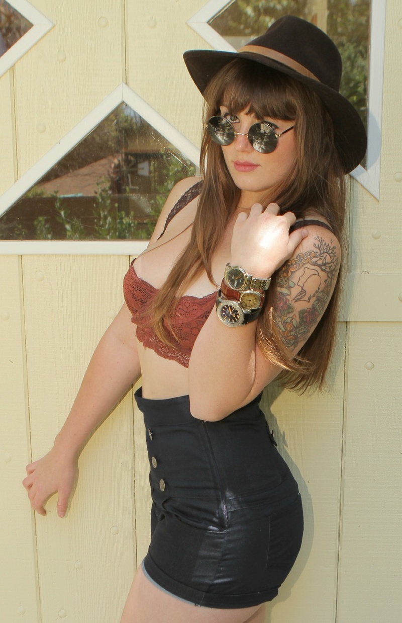 Female model photo shoot of Moriah V Sinclair by Sage McCoy in San Luis Obispo