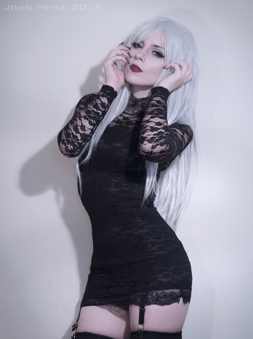 Female model photo shoot of Katyuska Moonfox