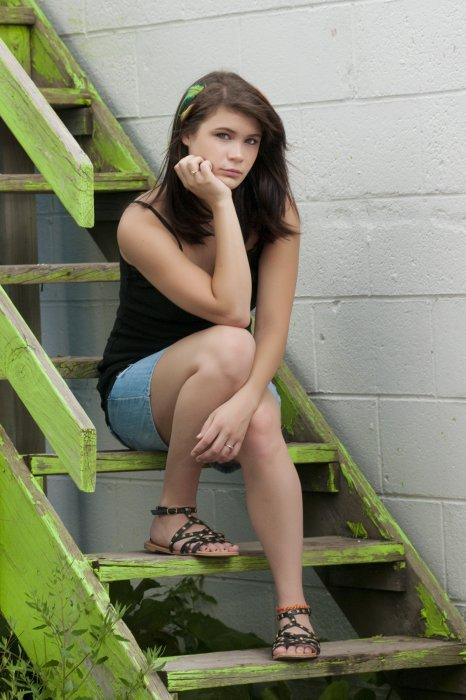 Female model photo shoot of Keala Johnson in Spooner, Wisconsin