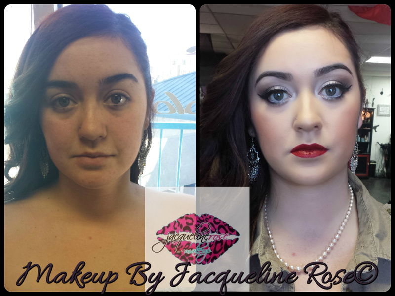 Female model photo shoot of Makeup ByJacquelineRose