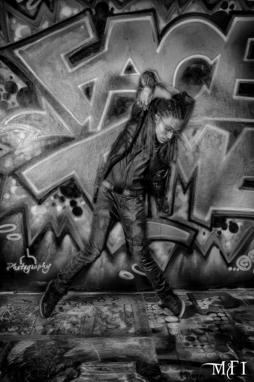 Male model photo shoot of Vipe x Feetz by MFI Photography in Overspray - An Artistic Playground