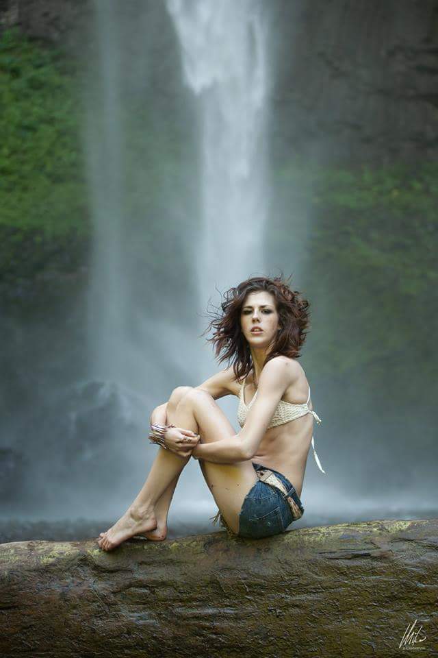 Female model photo shoot of Chloe EmmaK  in Latueral falls, Portland Or.