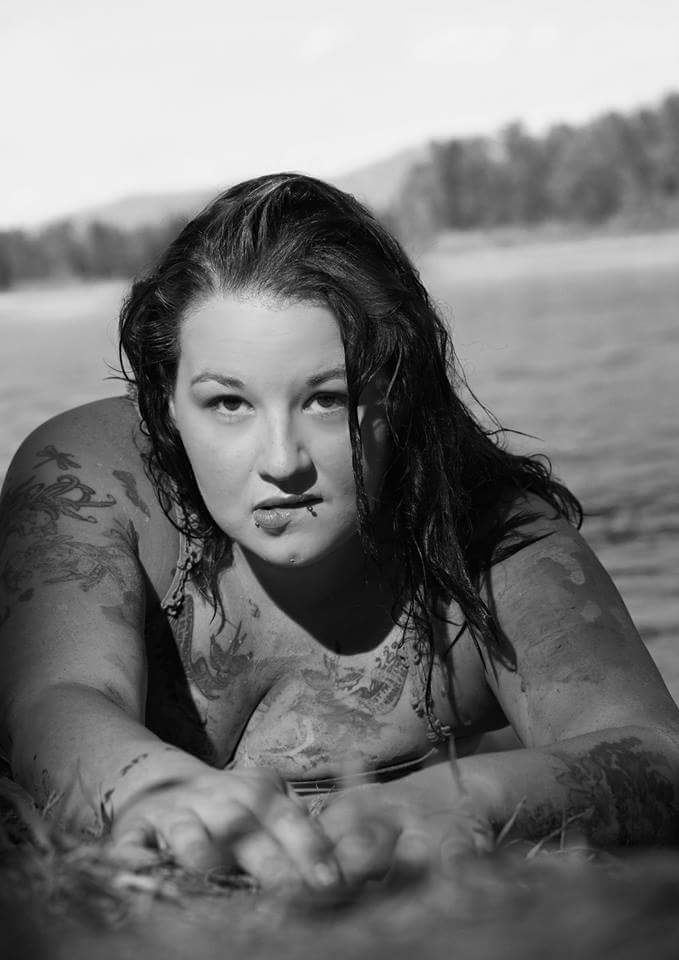Female model photo shoot of Cherry Von Rouge in Kalispell, MT