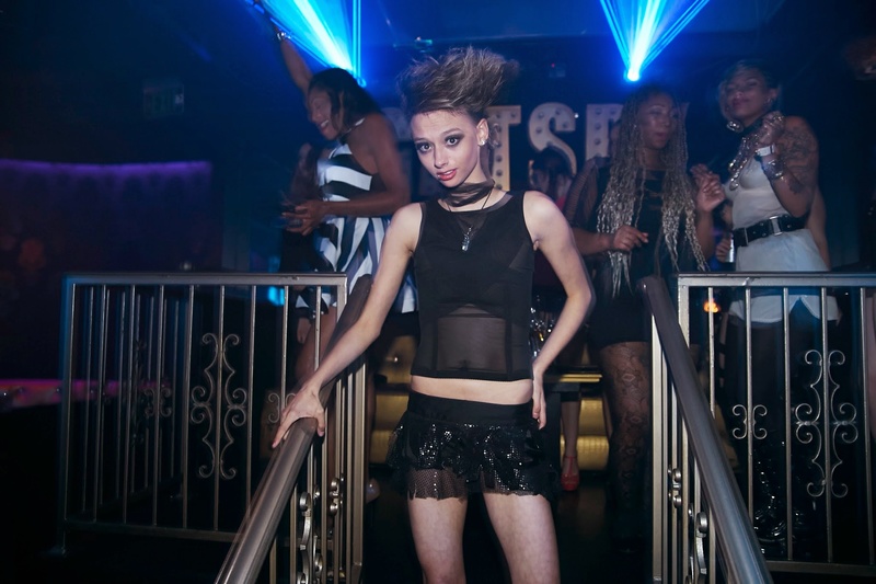 Female model photo shoot of Clarity Lovefield in Gatsby Nightclub,Dallas, TX