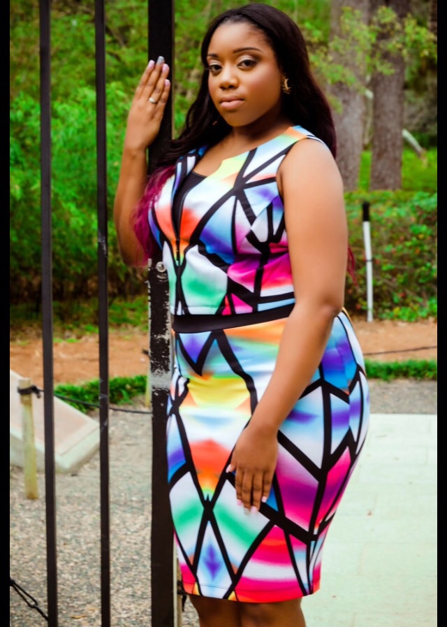 Female model photo shoot of Phoenixx James in 1st Photoshoot springtime