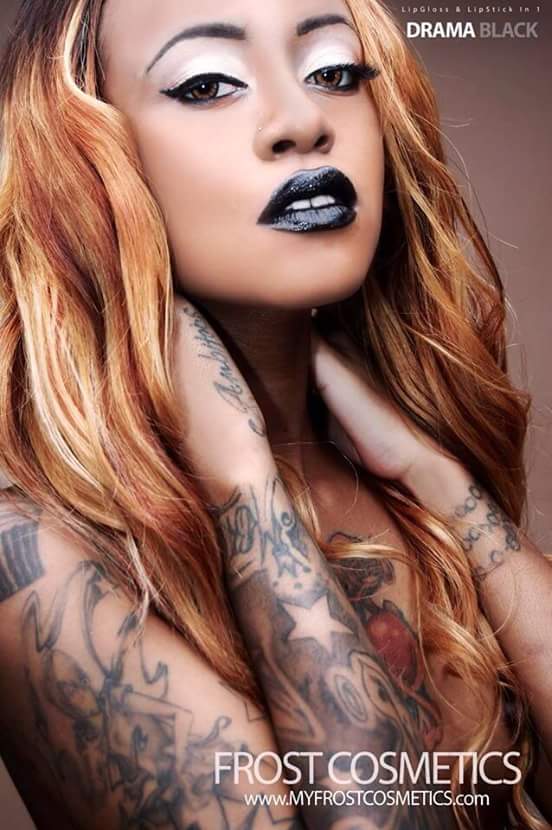 Female model photo shoot of TattooBarbie420 in Chicago,Illinois