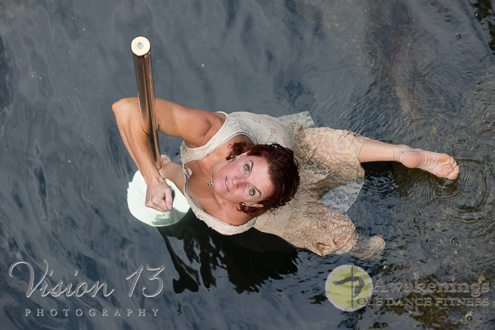 Female model photo shoot of Nicole 7ynn  in Awakenings pole fitness