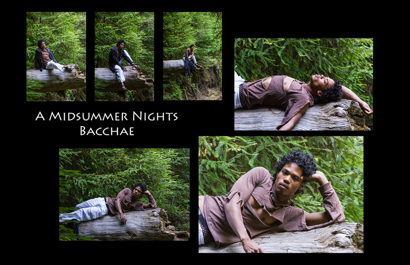 Male model photo shoot of Drew Bacchae by Jeff Linn Photography in humboldt redwoods state park