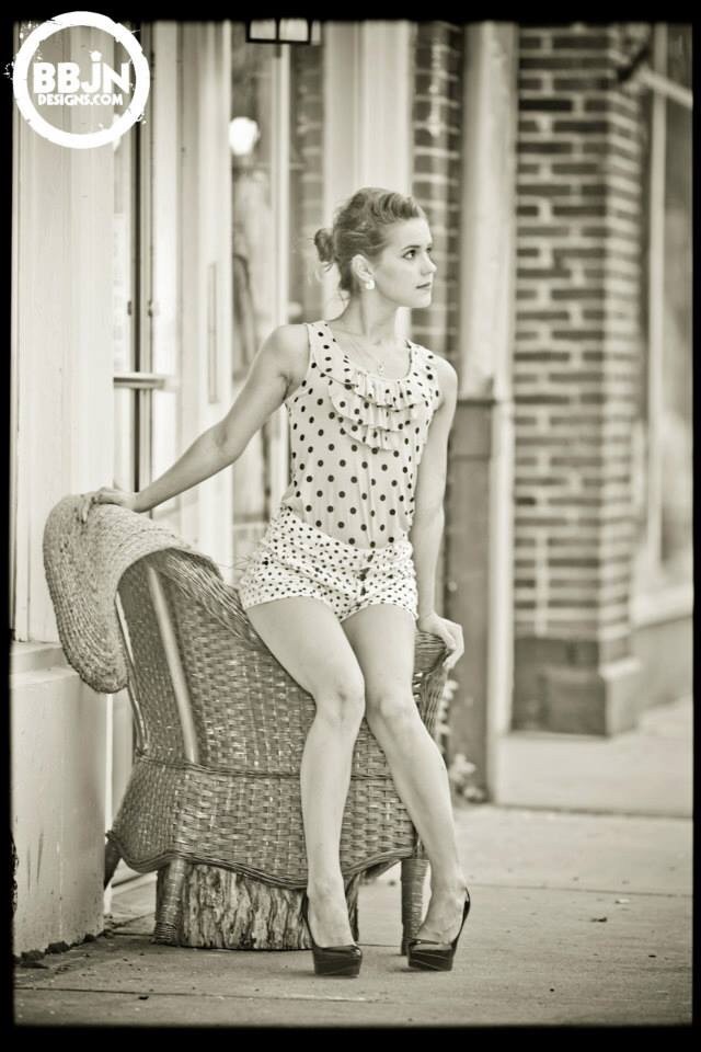 Female model photo shoot of Stephanie Champion in Downtown Stillwater, OK