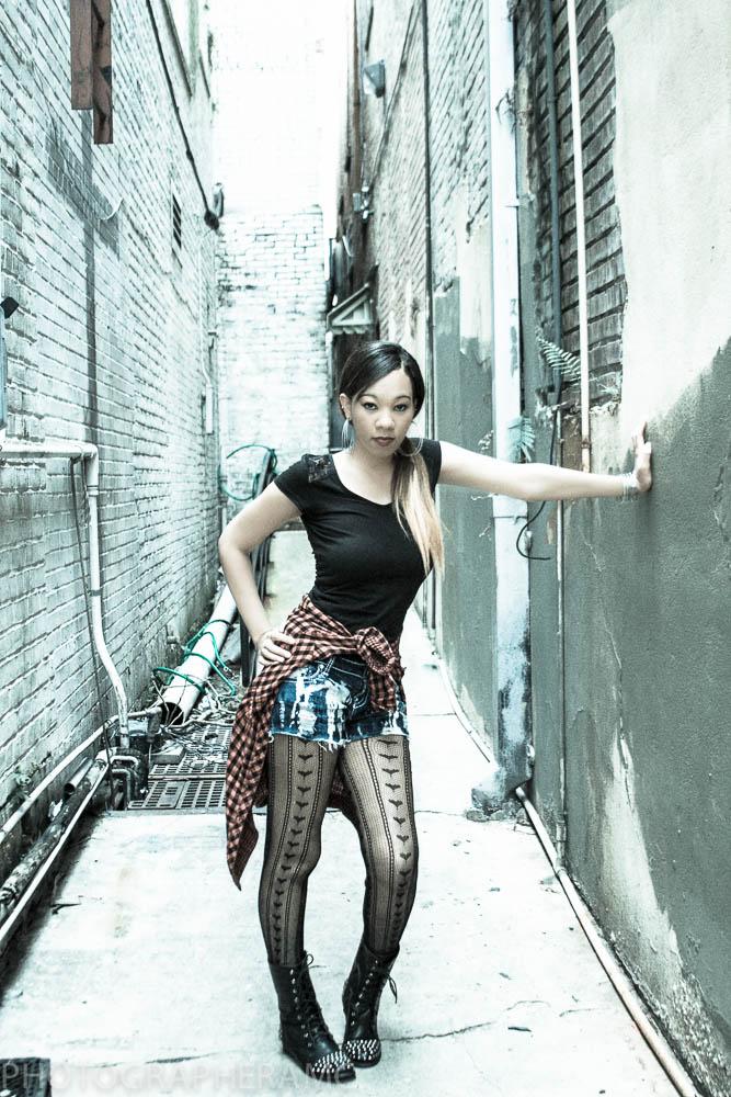 Female model photo shoot of Stefanie EyeKandi by PHOTOGRAPHERAMC