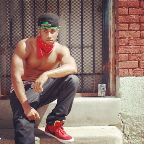Male model photo shoot of -RASHAD- in 7th AVe