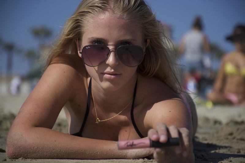 Female model photo shoot of Ally Blomgren in Huntington Beach, CA