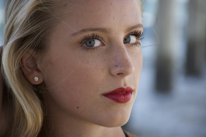 Female model photo shoot of Ally Blomgren in Huntington Beach, CA