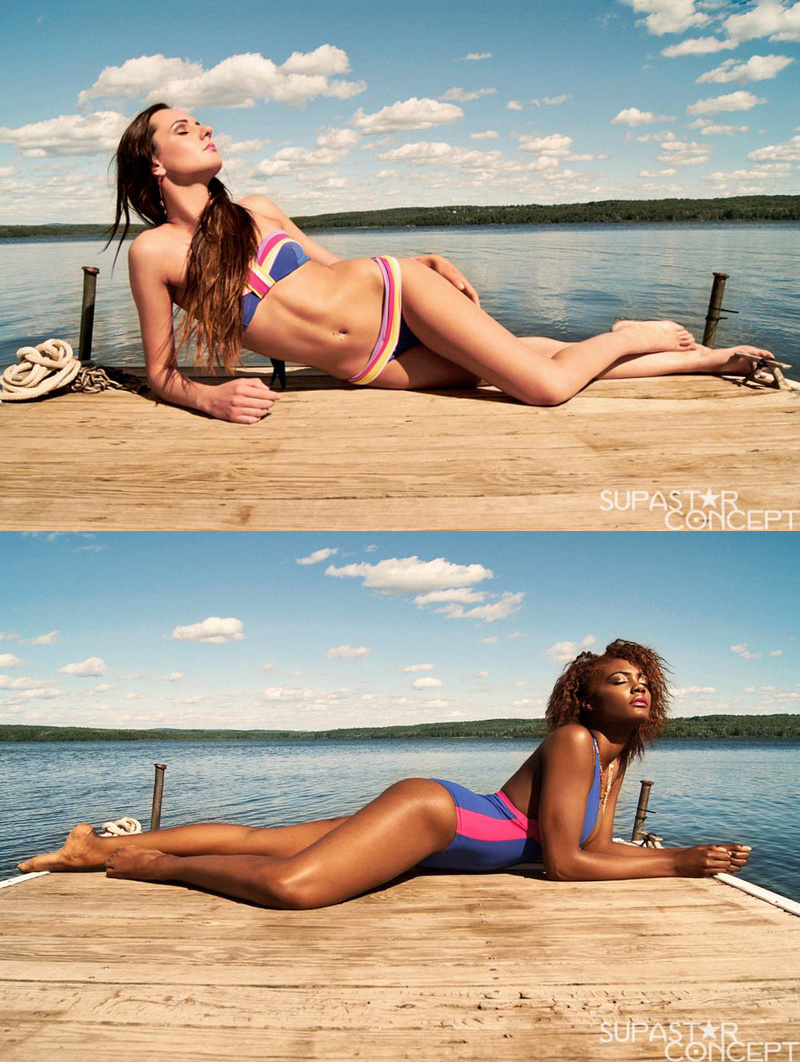 Female model photo shoot of SupaStar Concept in Yamaska Beach