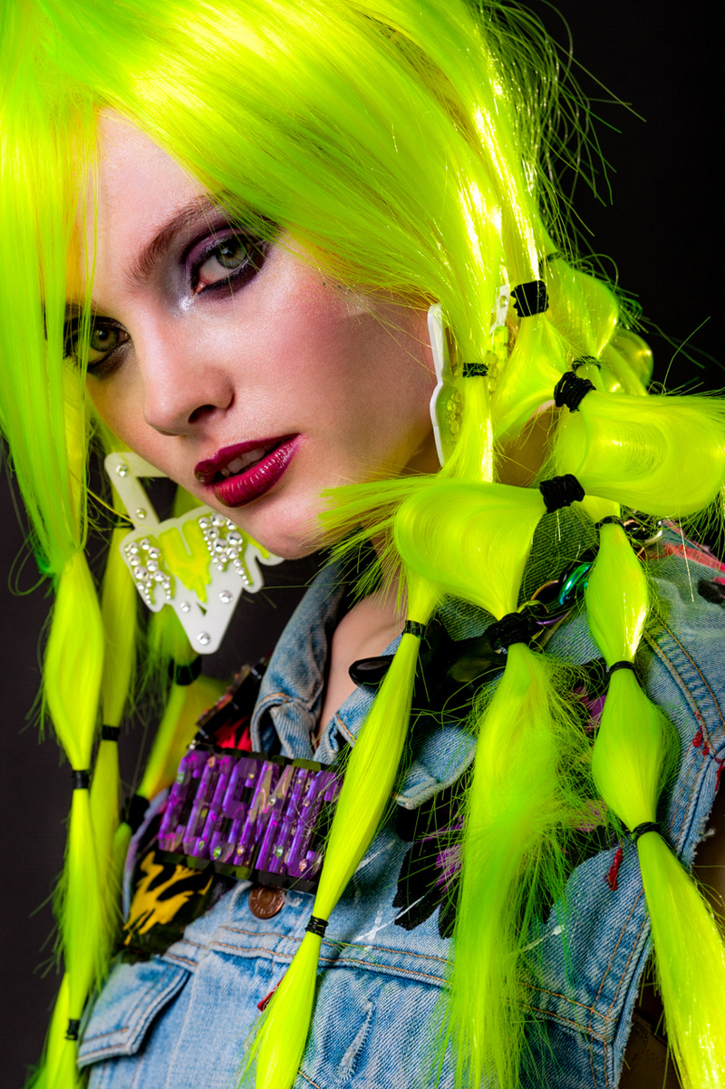 Female model photo shoot of leonora scott 