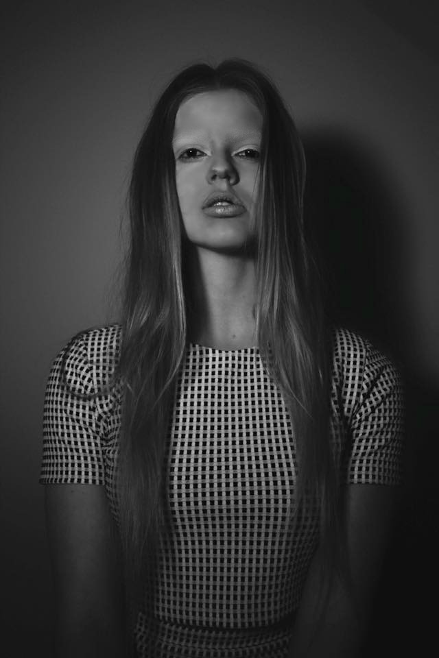 Female model photo shoot of Sara McCarter Makeup