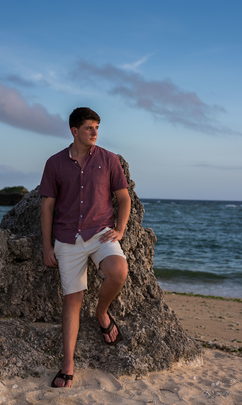 Male model photo shoot of ZachTSmith in Toguchi Beach