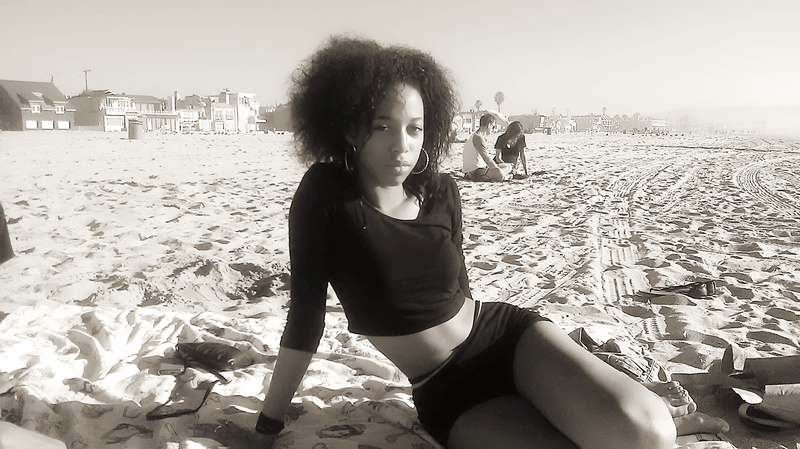 Female model photo shoot of DejaTheModel in Hermosa Beach