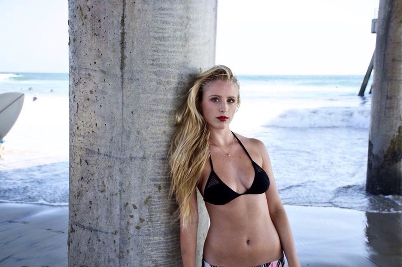 Female model photo shoot of Ally Blomgren in HB, CA