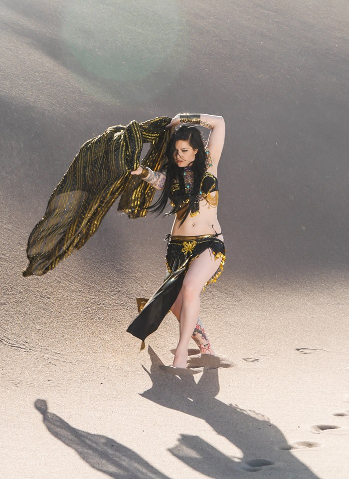 Female model photo shoot of Shanime in Sand Dunes, CO