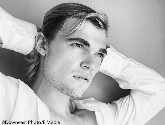 Male model photo shoot of NordMan by Downeastphoto in studio