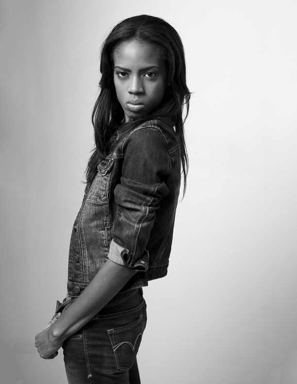 Female model photo shoot of Chinyere K by Wesner Pierre