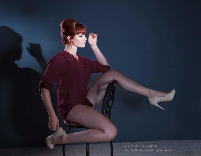 Female model photo shoot of Jessica_Wright in Blackshirt Studio Arlington, VA