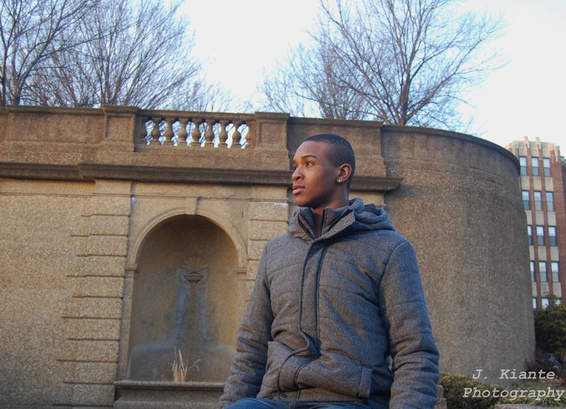 Male model photo shoot of Jaquan Mussington in Meridian Hill/Malcolm Park Washington, DC