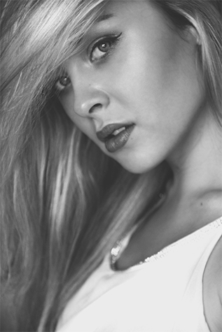 Female model photo shoot of Mantel Margaux