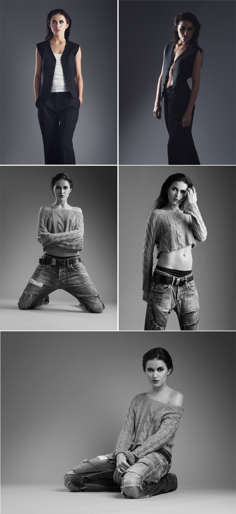Male and Female model photo shoot of Peer van der Weeg and OLGA-LY Model in Barcelona