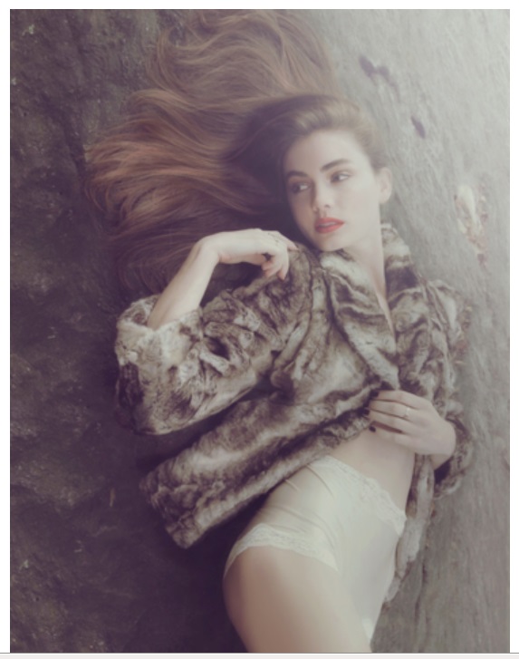 Female model photo shoot of ENE2015 in Gramercy Hotel
