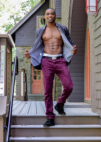 Male model photo shoot of Chad Anthony in Ramapo Reservation