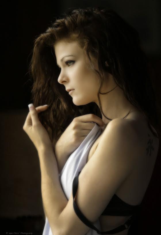Female model photo shoot of Liz K by Chris Photography