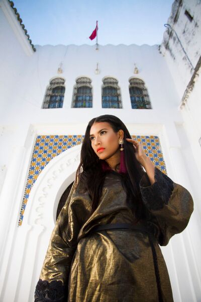 Female model photo shoot of Angelica Valenzuela in Tangier-Morocco